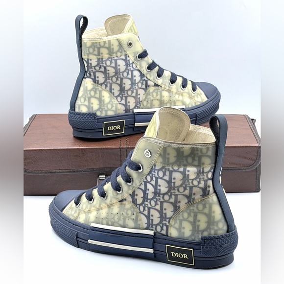 Dior Other - AUTHENTIC - Dior Oblique B23 High Top Logo Sneaker